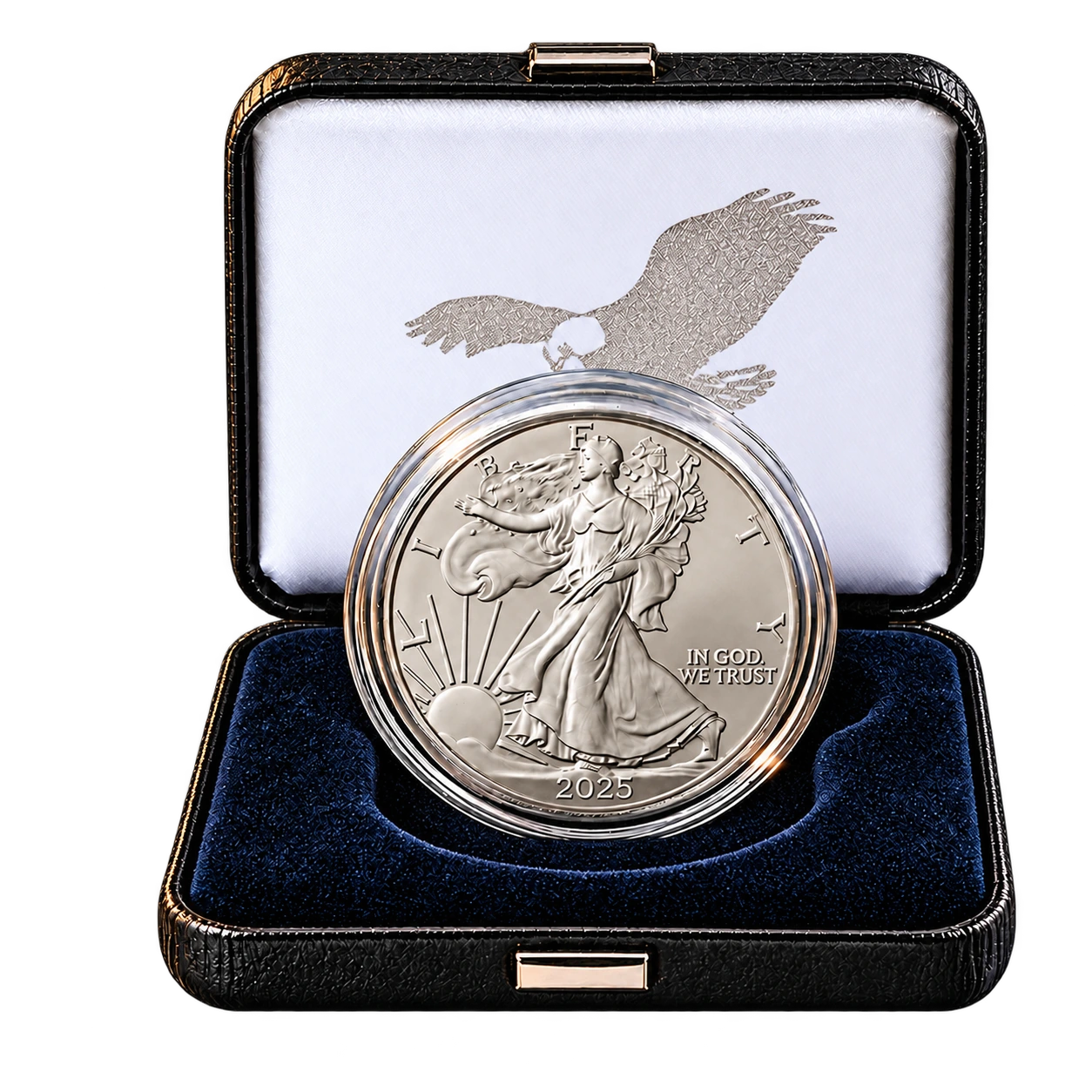 Illustrative boxed Eagle image; packaging may differ