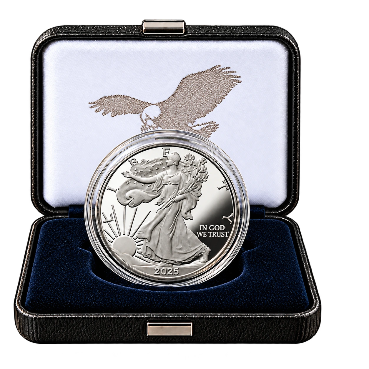 Illustrative boxed Eagle image; packaging may differ