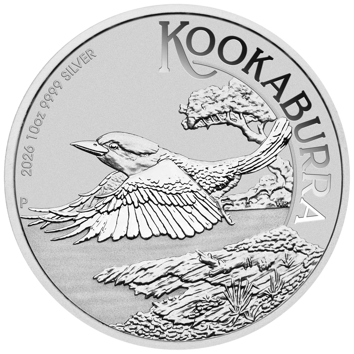 10 oz Silver Australian Kookaburra — image