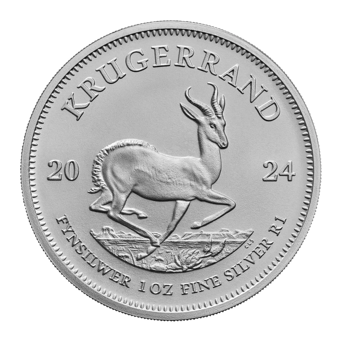 1 oz Silver South African Krugerrand — image