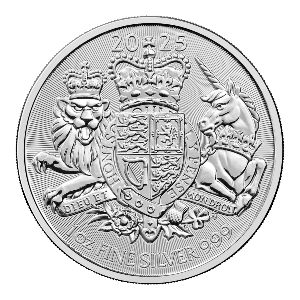 2025 1 oz Silver British Royal Arms — image