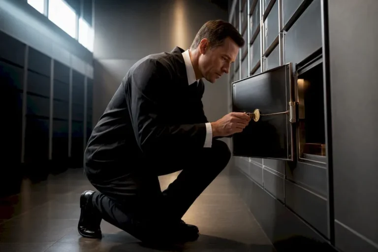 Secure depository compartment holding physical metals