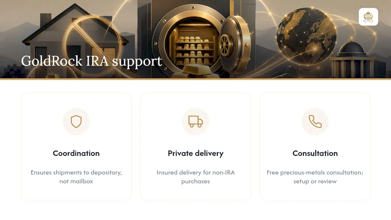 How does GoldRock support custodian-led custody? — overview diagram