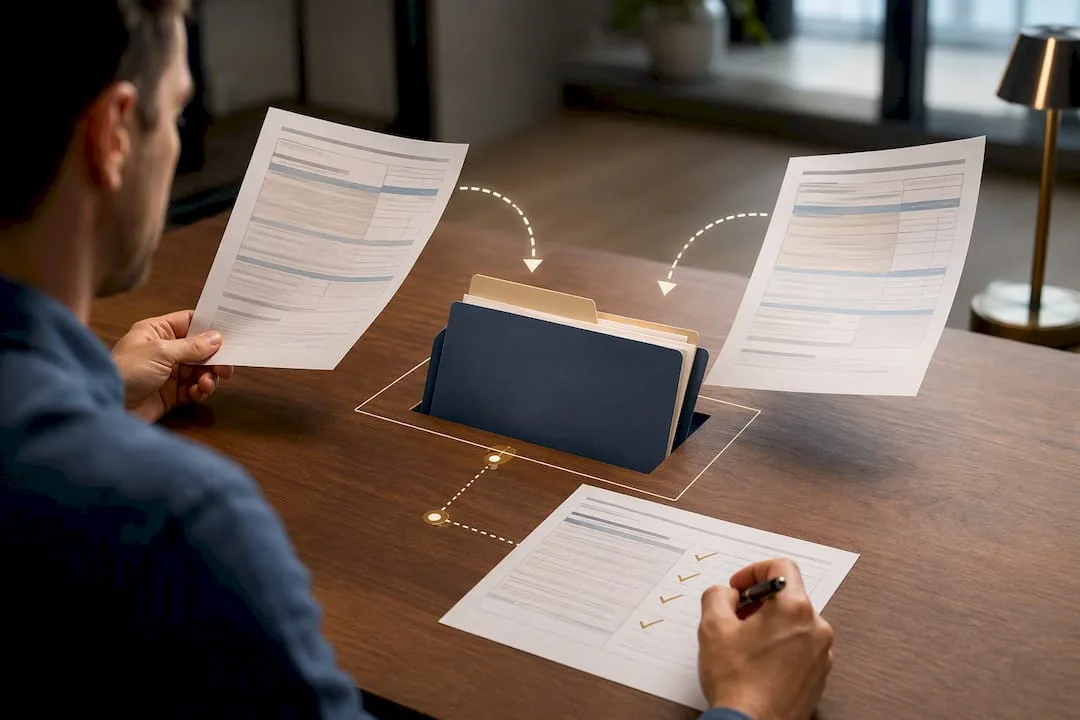 Illustration comparing IRA tax forms