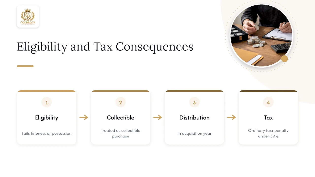 Tax implications and reporting for palladium IRA holdings — overview diagram