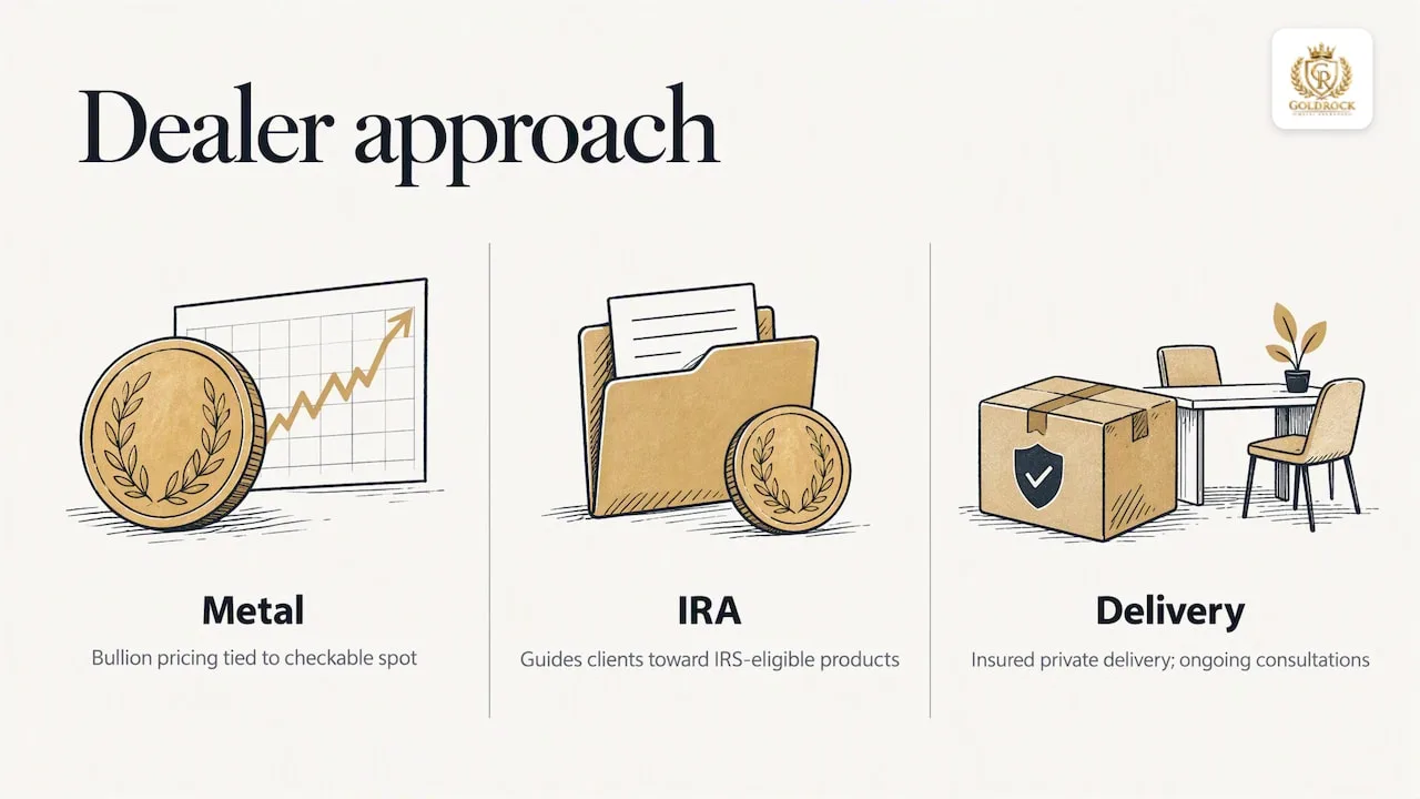 Our perspective on proof vs bullion — overview diagram