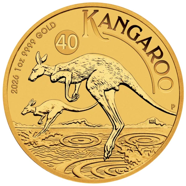 1 oz Gold Australian Kangaroo — image