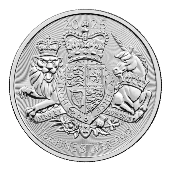 2025 1 oz Silver British Royal Arms — image