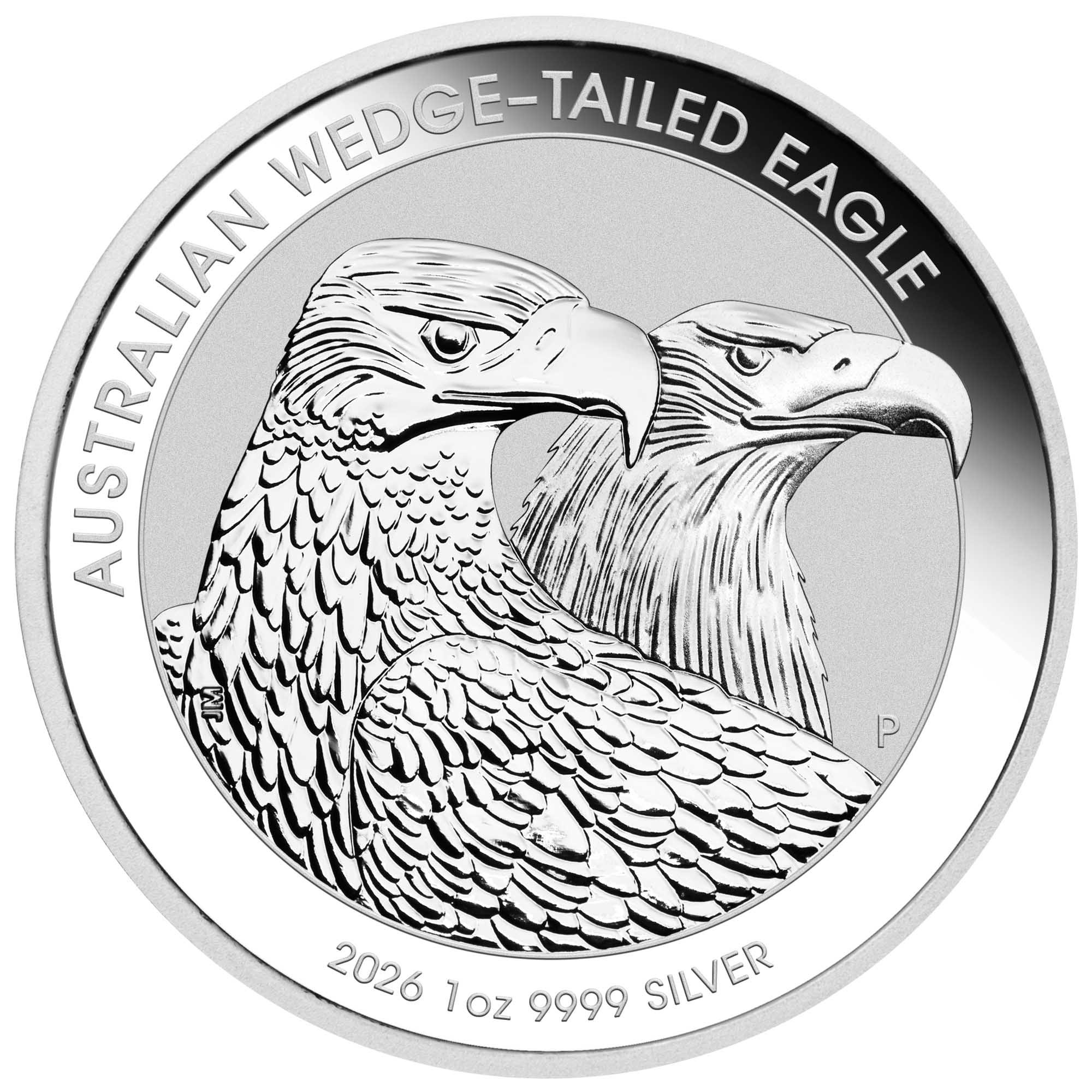 2026 1 oz Silver Australian Wedge-tailed Eagle — reverse image